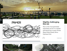 Tablet Screenshot of darrenwatt.com